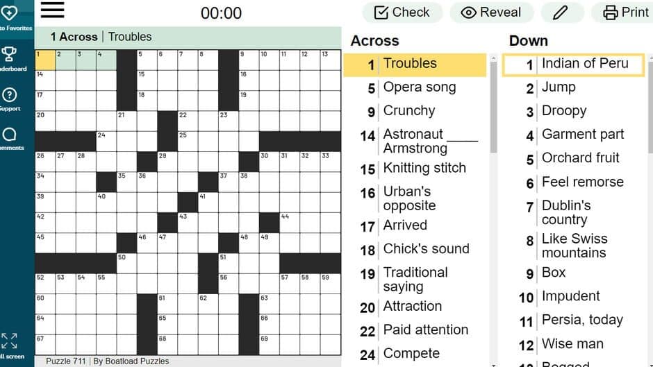 The Daily Crossword screenshot 3