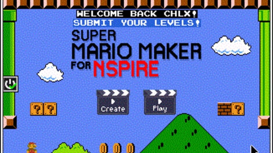 Super Mario Maker for Nspire screenshot 1
