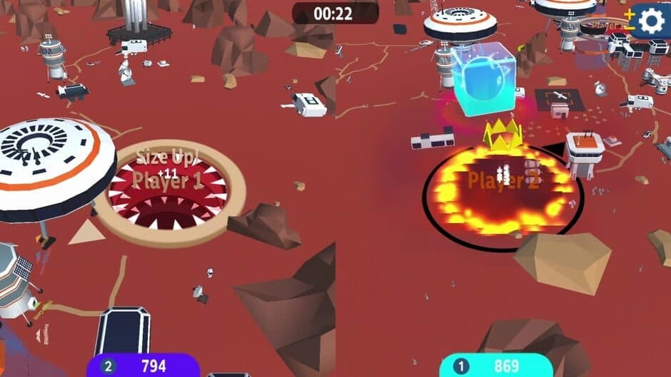 Hole io: Red Planet DLC screenshot 3
