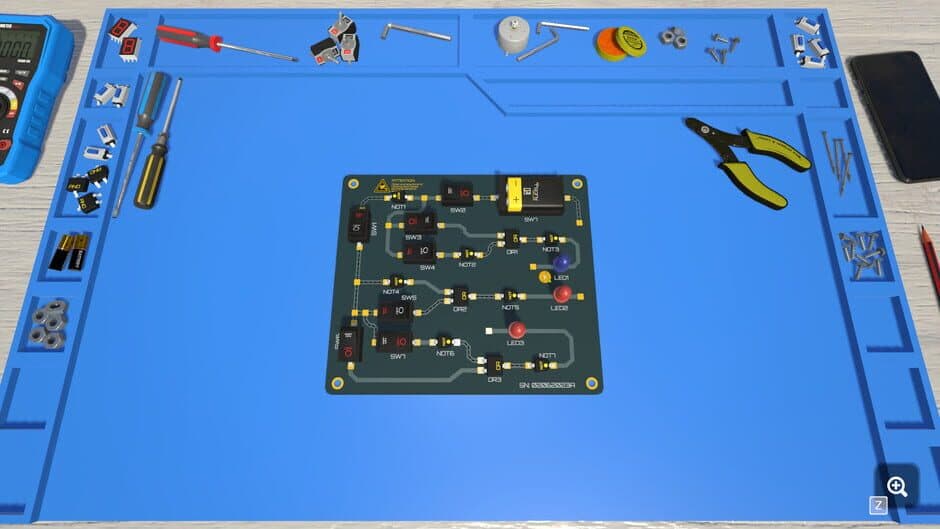 Electronics Puzzle Lab screenshot 1