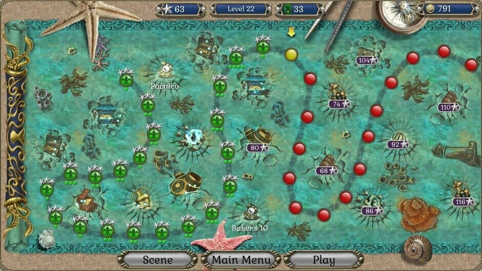 Jewel Match Atlantis Solitaire 4: Collector's Edition screenshot 3