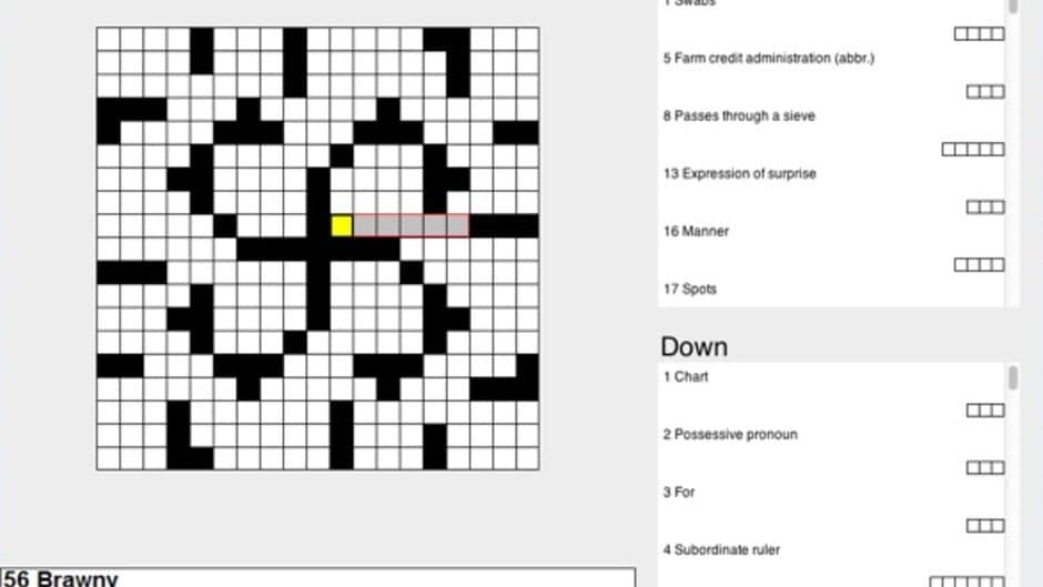 Crosswords Crazy! screenshot 3