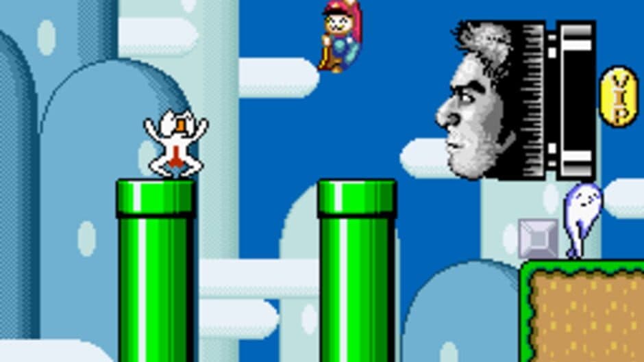 Super Mario World: VIP and Wall Mix screenshot 2