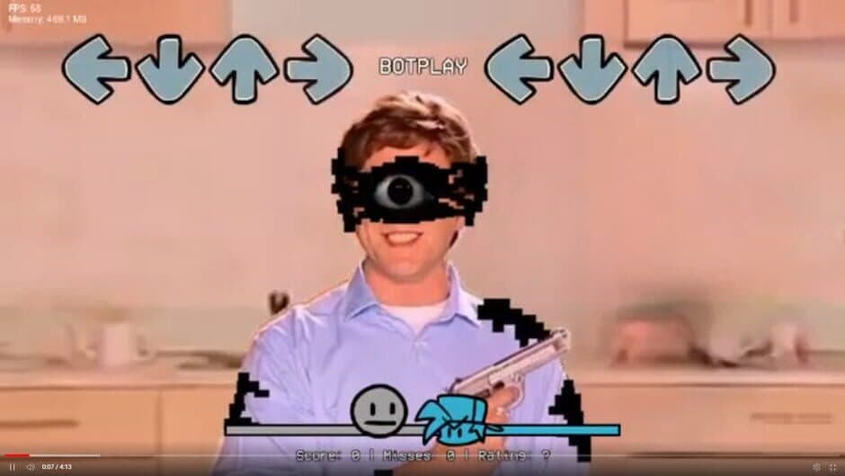 Friday Night Funkin': Pibby Corrupted Kitchen Gun screenshot 1