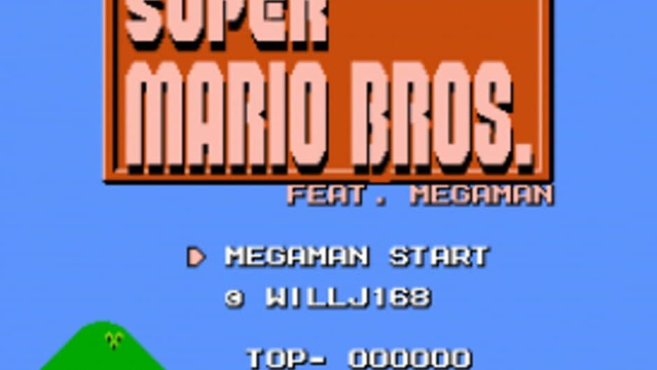 Mega Man in Super Mario Bros. screenshot 1