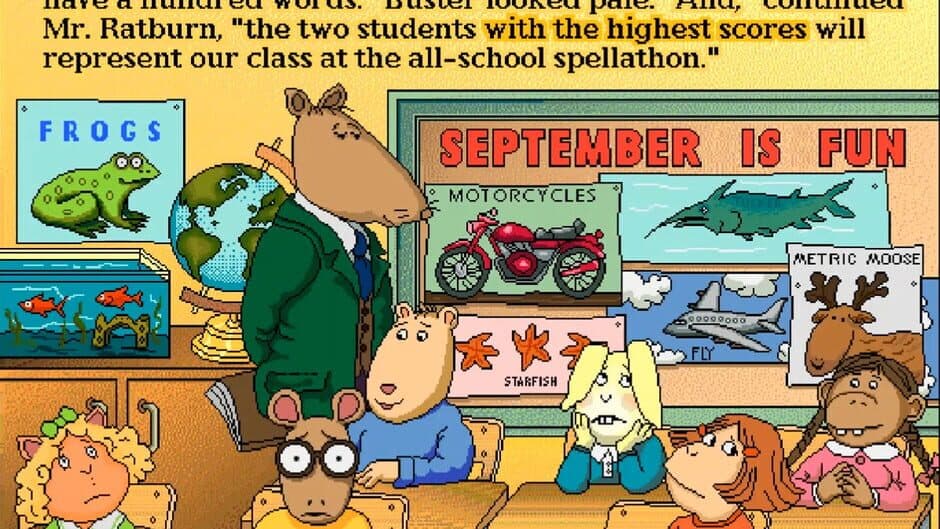 Arthur's Teacher Trouble screenshot 2