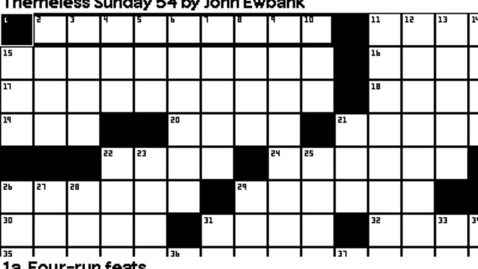 Crossword screenshot 2