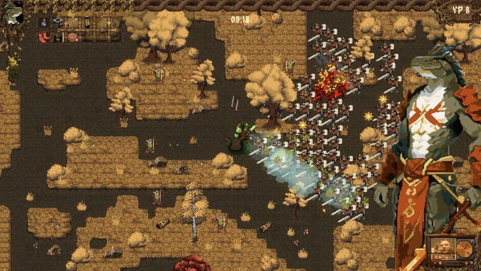Lizard Survivors: Battle for Hyperborea screenshot 4