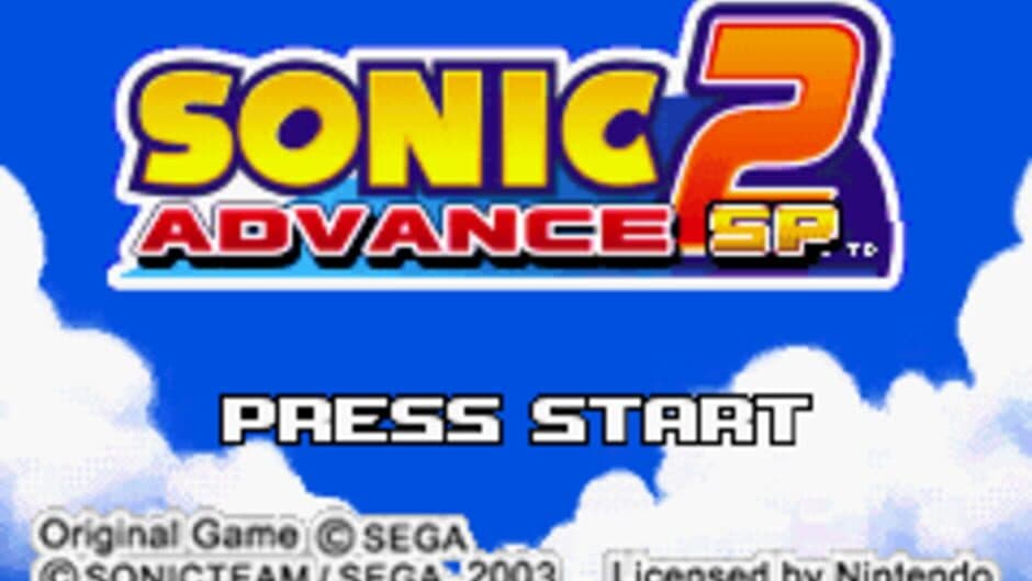 Sonic Advance 2 SP screenshot 1