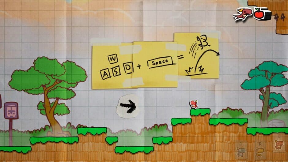 Doodle Adventure of Chameleon screenshot 2
