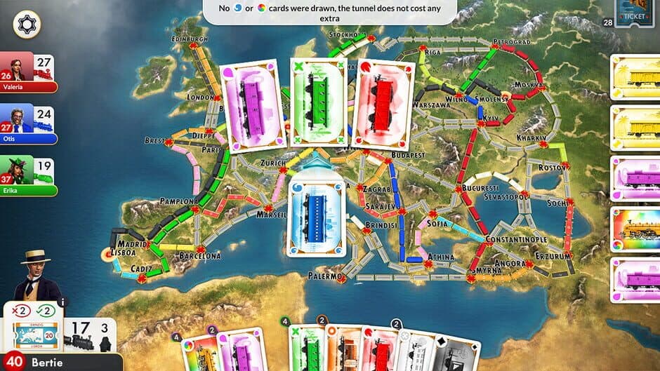 Ticket to Ride: Europe Expansion screenshot 3