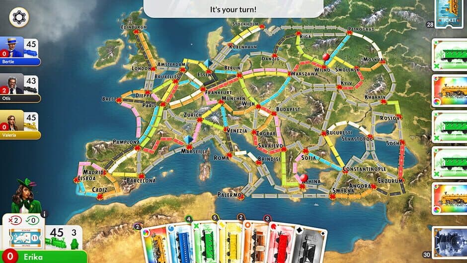 Ticket to Ride: Europe Expansion screenshot 4