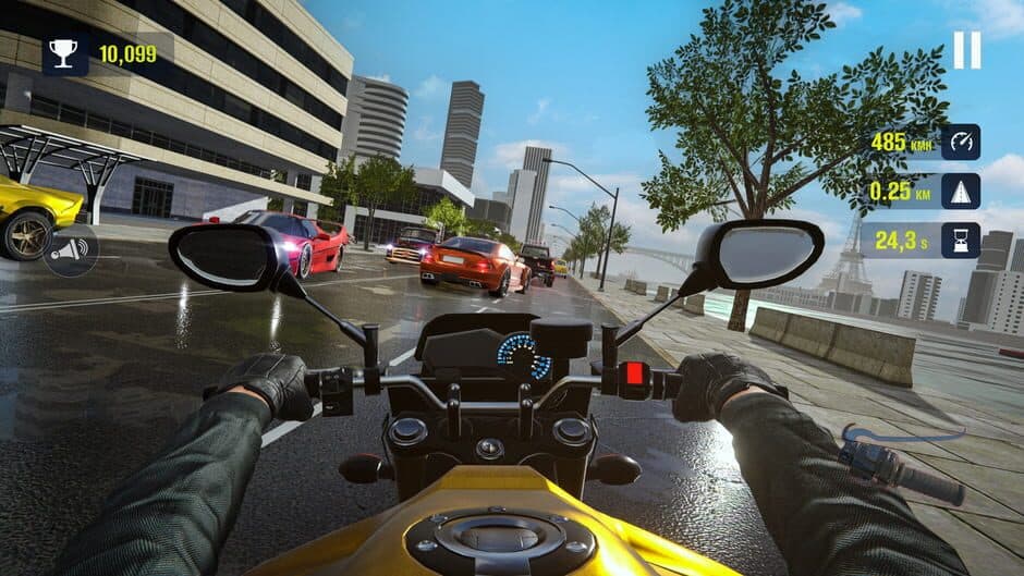 Highway Moto Racing Rush 2023 Simulator screenshot 1