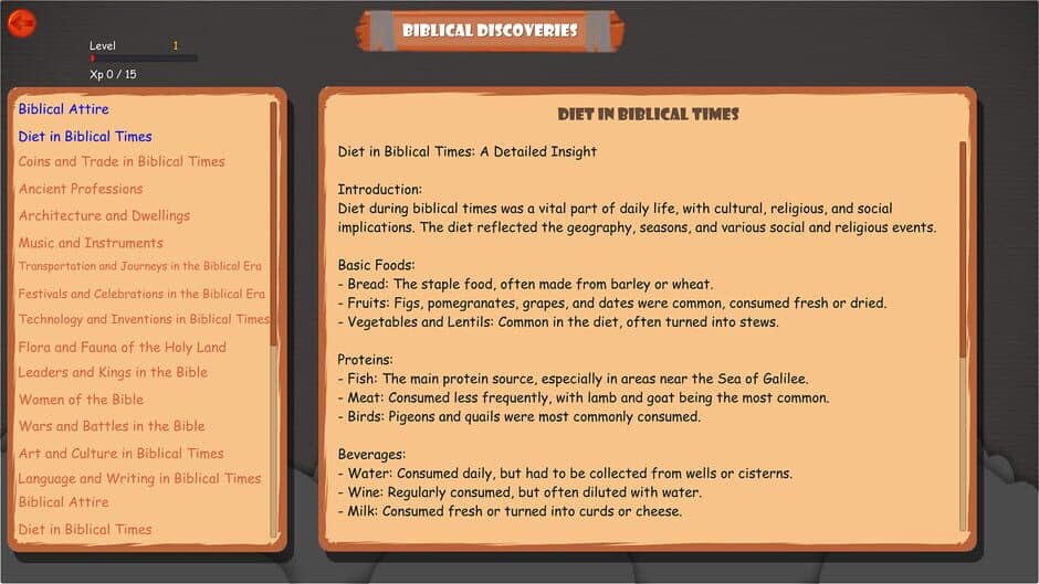 Bible Trivia screenshot 1