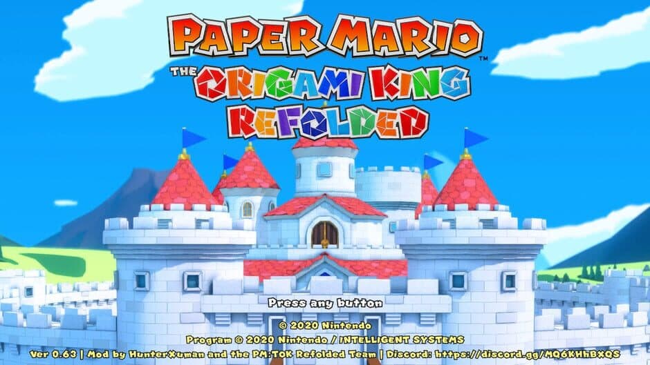 Paper Mario: The Origami King Refolded screenshot 1
