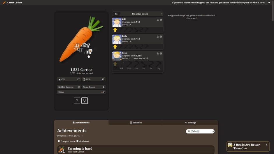 Carrot Clicker screenshot 3
