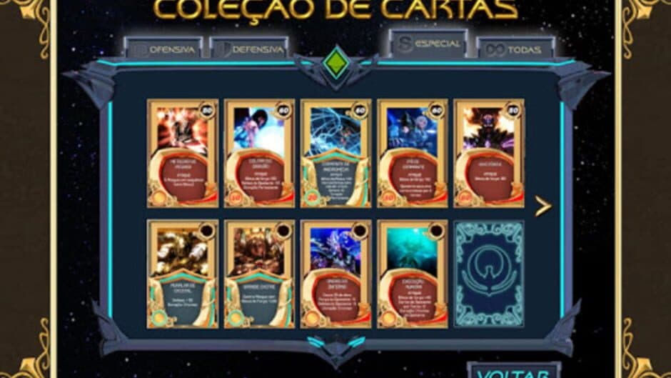 Os Cavaleiros do Zodíaco: A Lenda do Santuário - Cosmo Cards screenshot 4