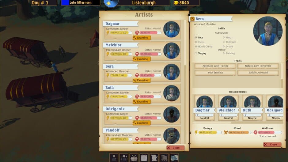 Troubadours screenshot 4