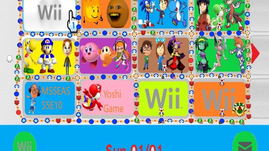 MP1: Wii Menu screenshot 1