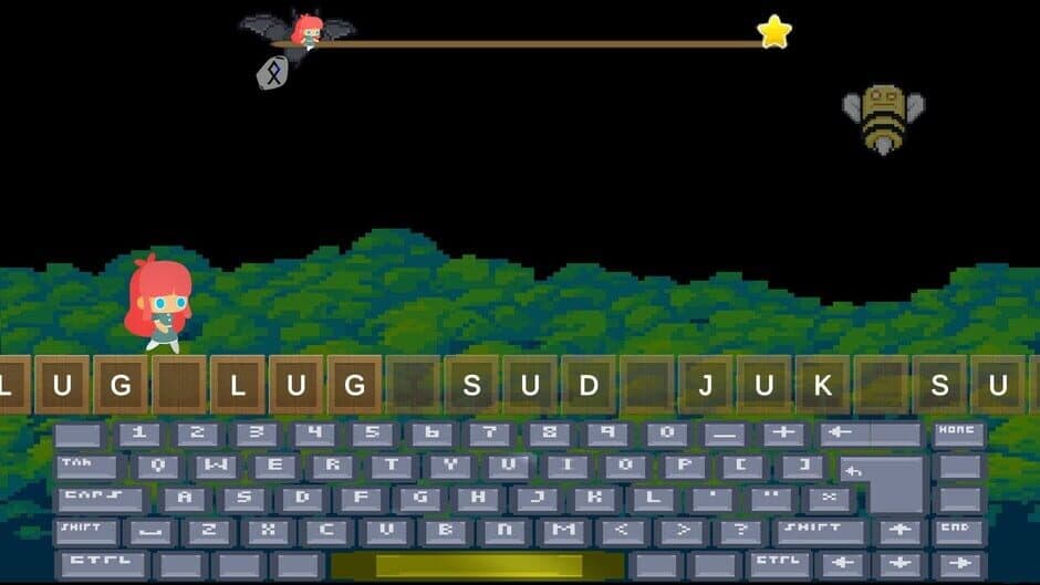 The Way Home: A Typing Adventure screenshot 2