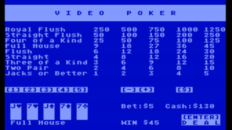 Jacks or Better Video Poker screenshot 3