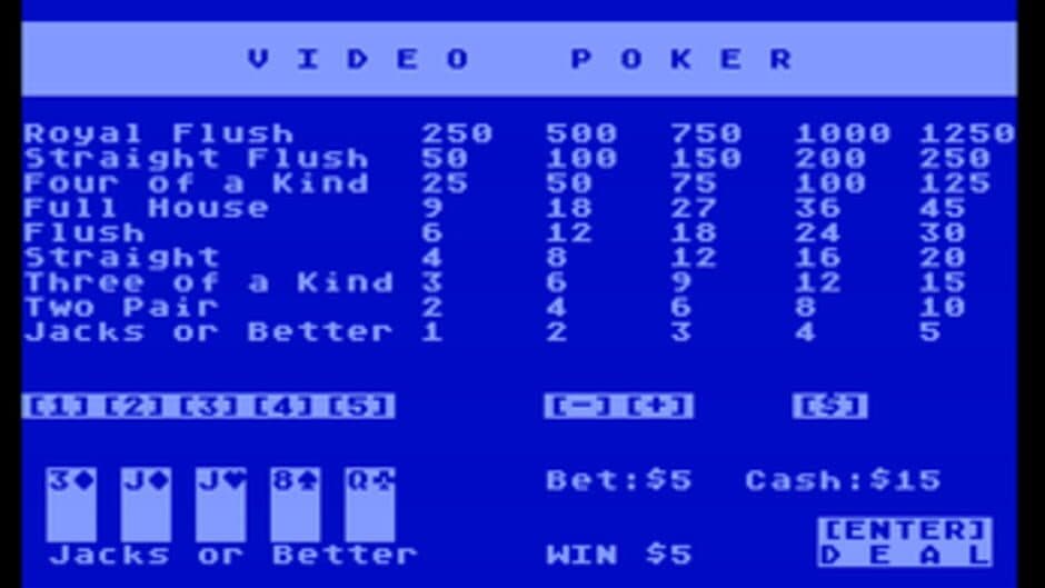 Jacks or Better Video Poker screenshot 4