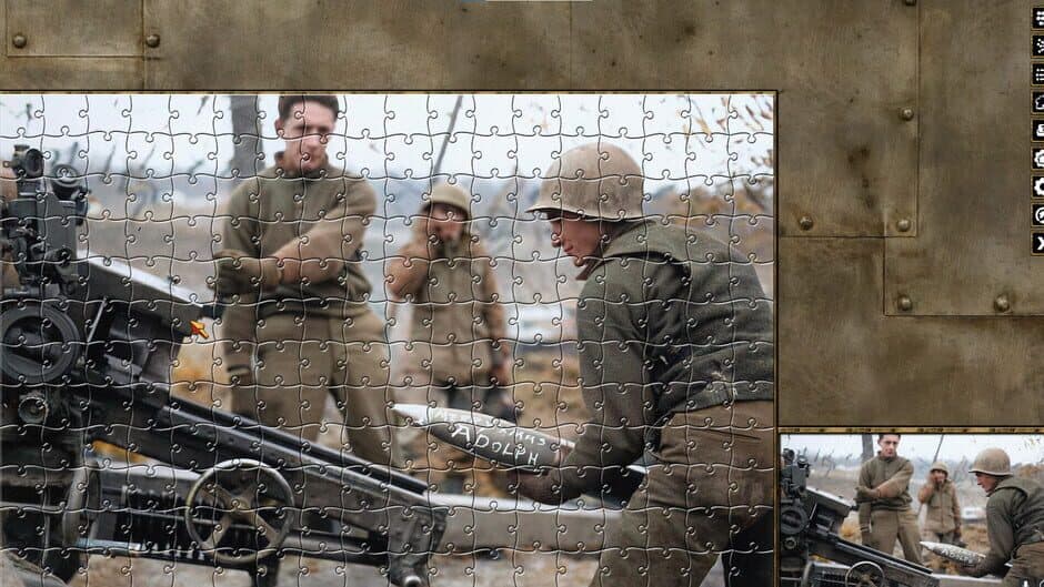 Pixel Puzzles WW2 Jigsaw: Battle of the Bulge screenshot 1