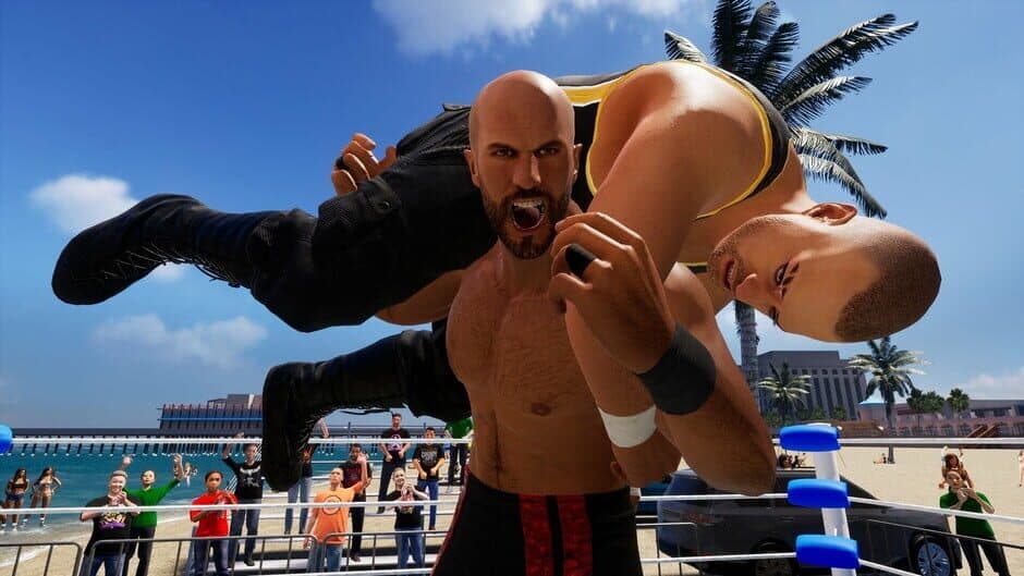 All Elite Wresting: Fight Forever - Giant Swing in the Ring screenshot 2