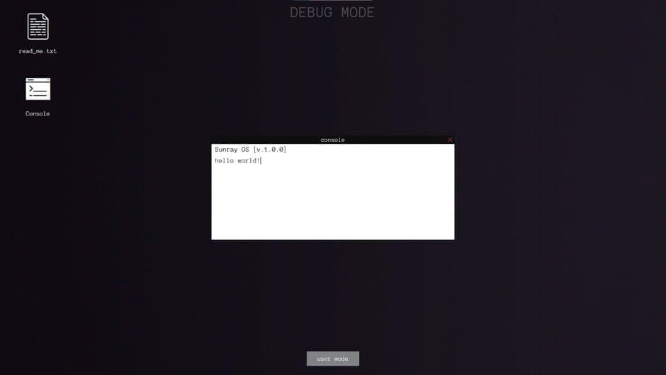 Sunray OS screenshot 2