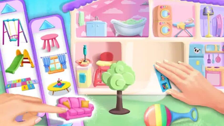 Sweet Baby Girl Doll House screenshot 2