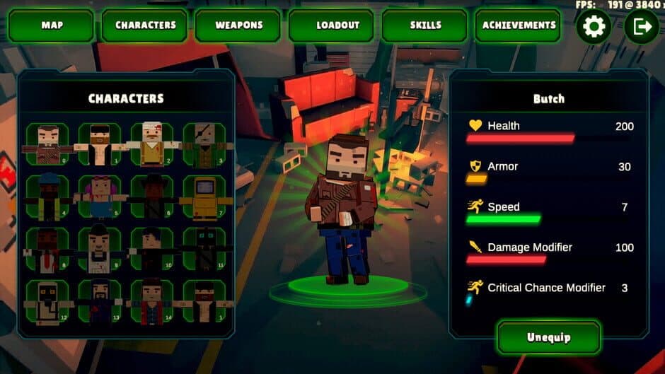 Zombie Roguelite screenshot 1