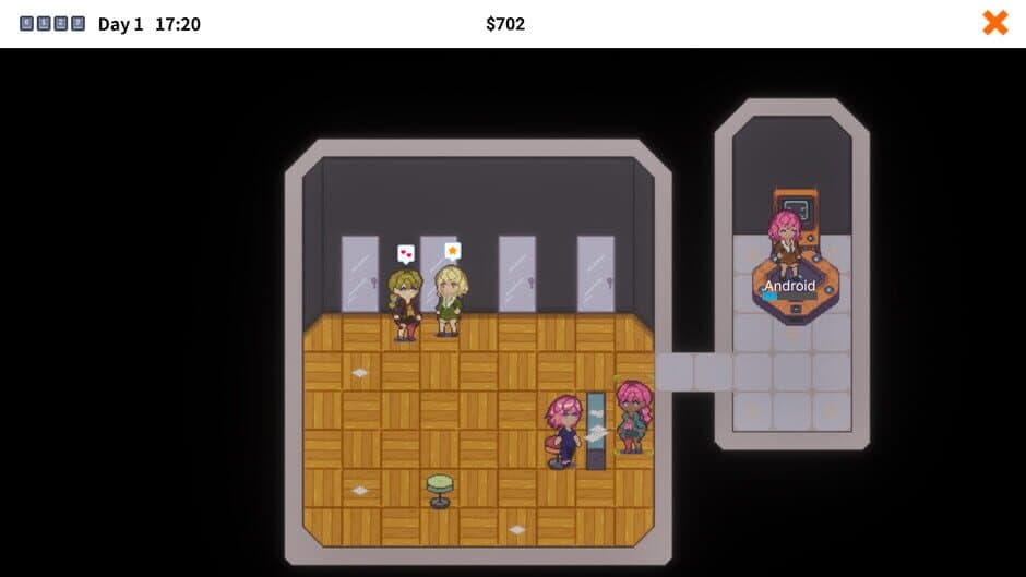 Synthetica: Cyber Club Manager screenshot 2