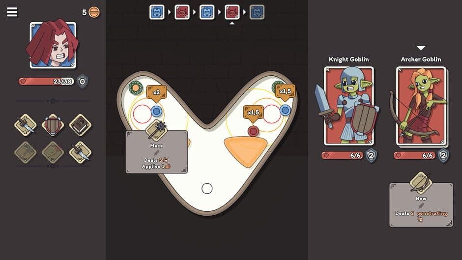 Curling in the Dungeon screenshot 1