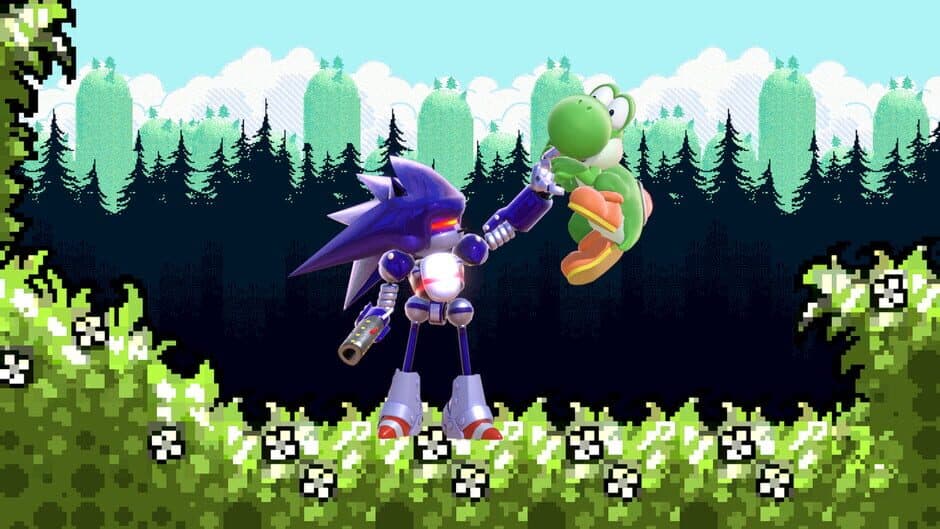 Super Smash Bros. Ultimate: Mecha Sonic Moveset screenshot 3