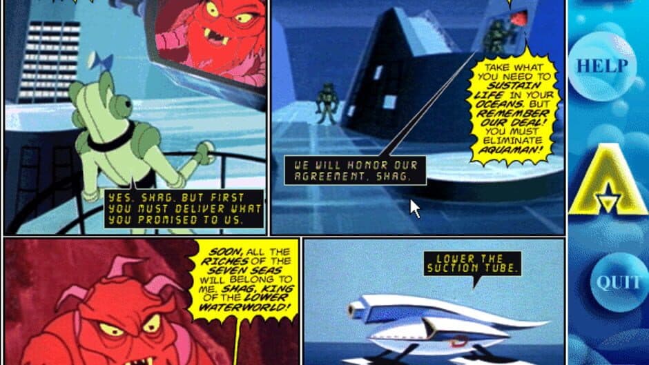 Aquaman: War of the Water Worlds screenshot 1