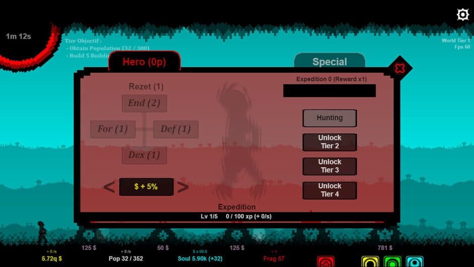 Idle Meteor screenshot 2