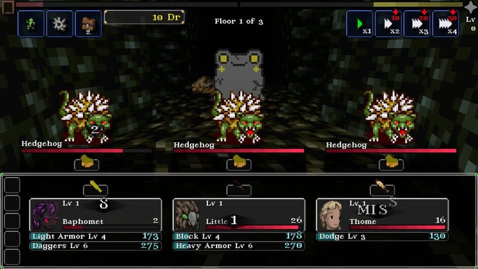 Legends of Dragaea: Idle Dungeons screenshot 1