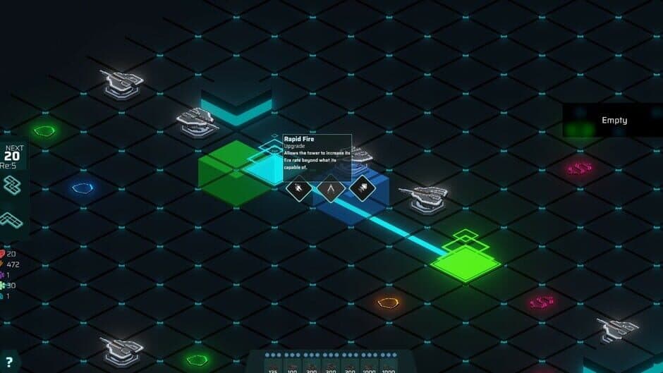 Neon Grid Defenders screenshot 1