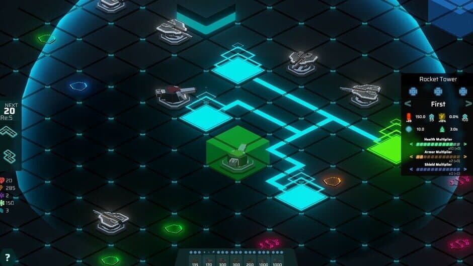 Neon Grid Defenders screenshot 2