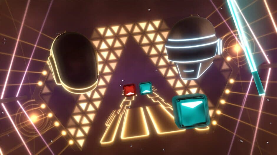 Beat Saber: Daft Punk - "Da Funk / Daftendirekt" screenshot 2