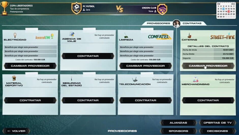PC Futbol 8 screenshot 1