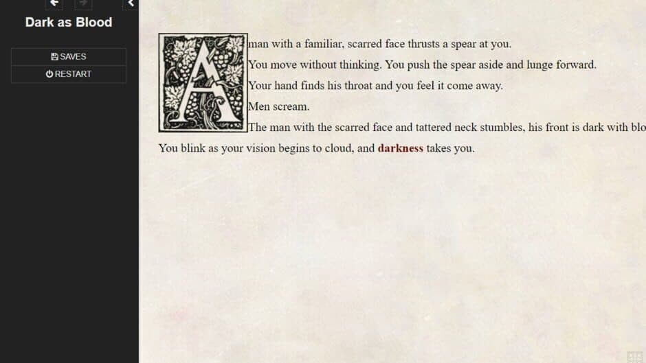 Dark as Blood screenshot 2