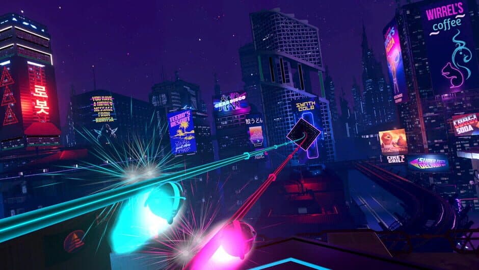 Synth Riders: Devo - "Whip It" screenshot 3