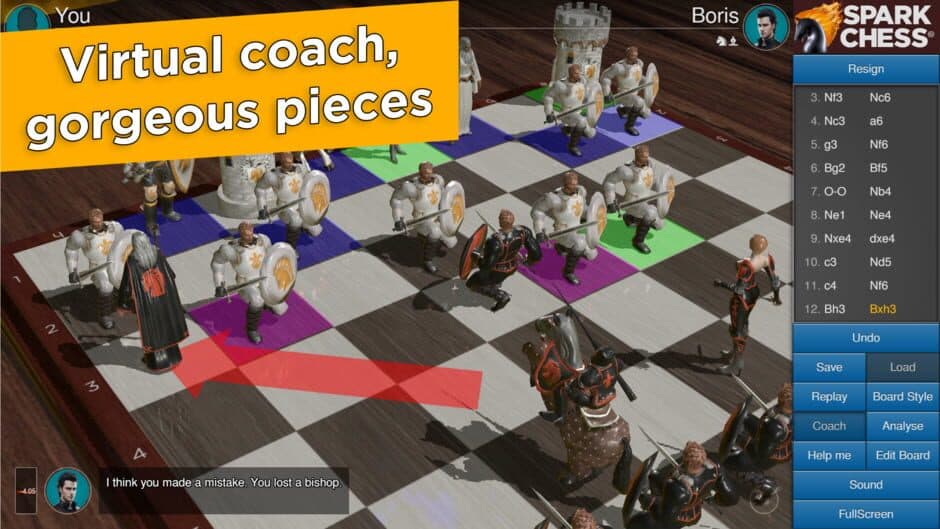 SparkChess screenshot 2