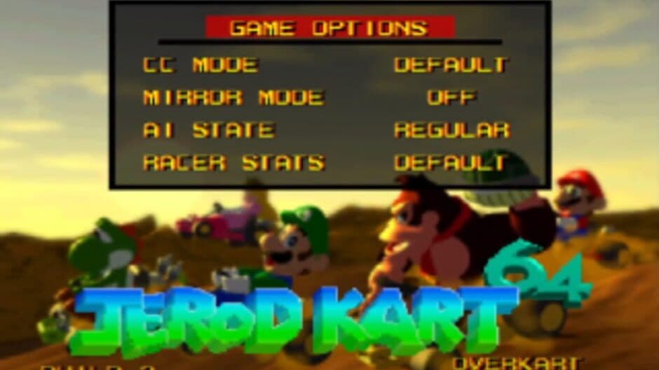 Jerod Kart 64 screenshot 1