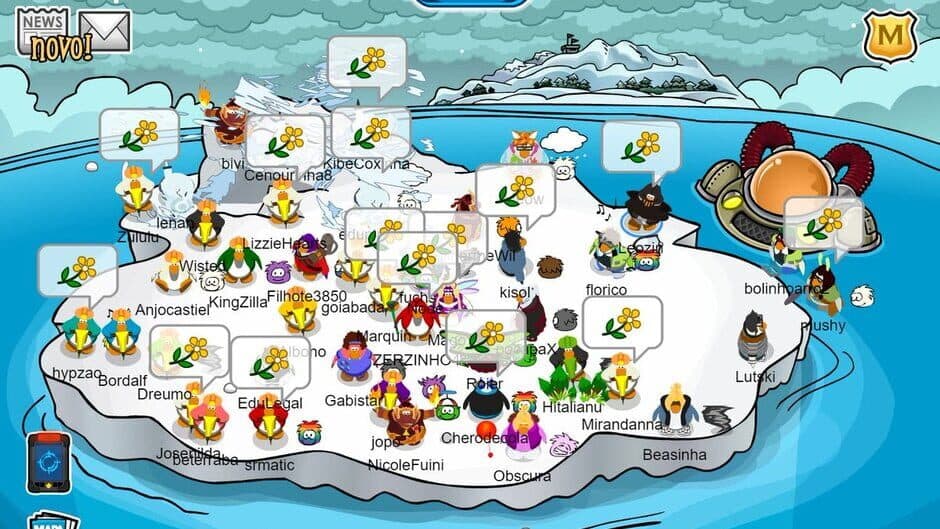 Club Penguin Avalanche screenshot 1