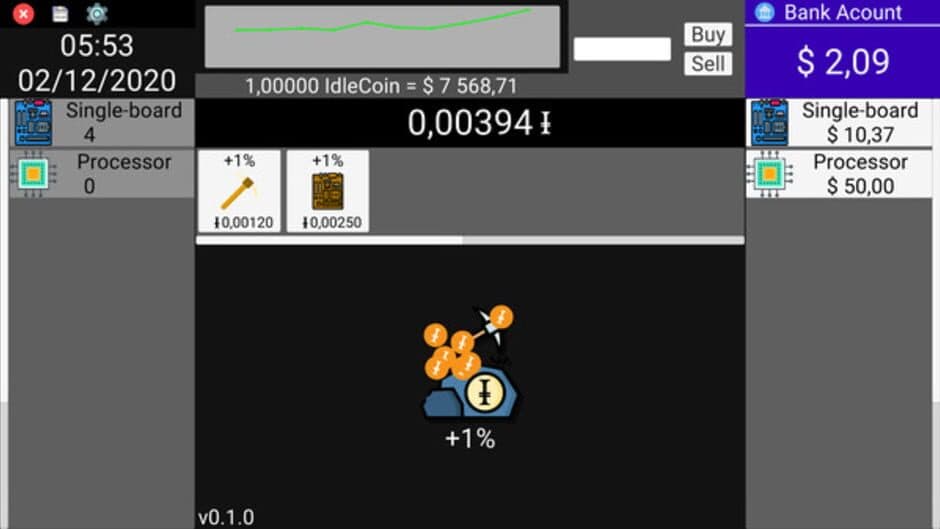 IdleCoin screenshot 1