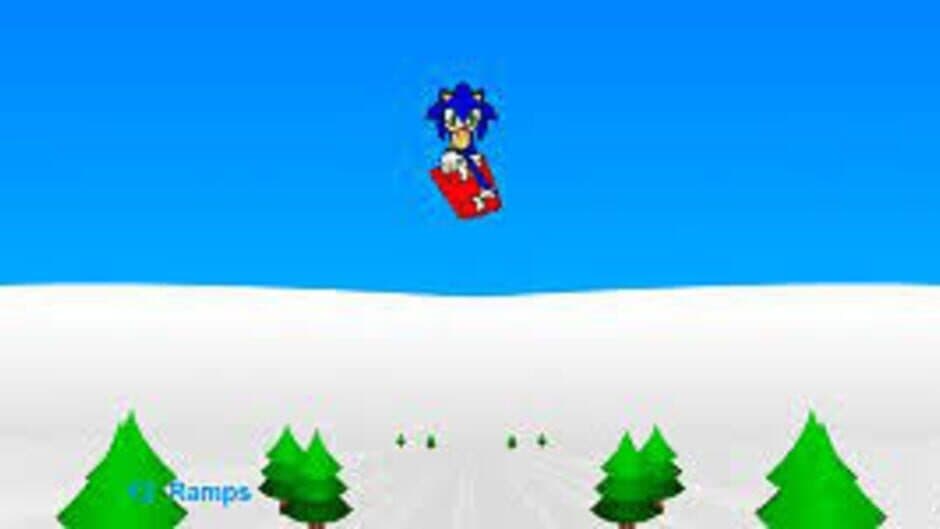 Sonic 3D Snowboarding screenshot 3