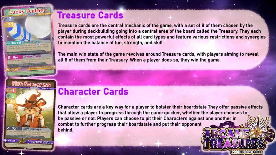 Arcane Treasures: Trading Card Game screenshot 3