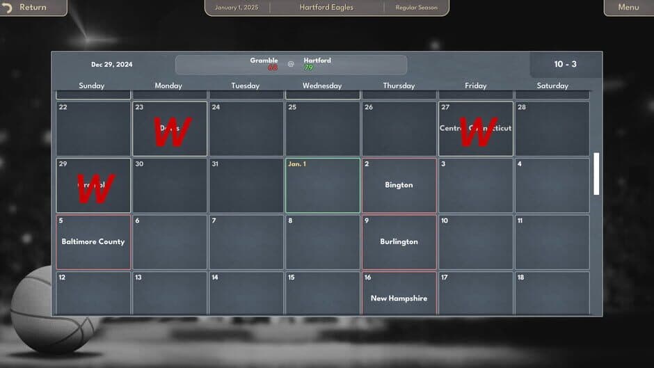 College Basketball Manager screenshot 3